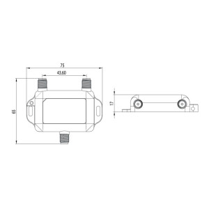 Inverto IDLU-PINS02 Unicable II Pwr Ins. 5-2400 + PSU opop