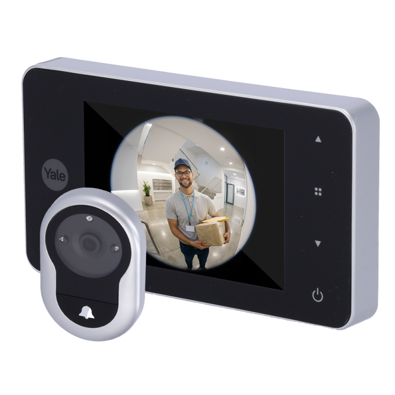 YALE-DOORVIEWER4500-SILVER