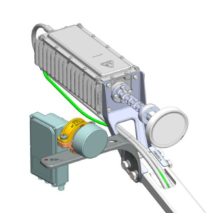 Astra2Connect Ka band DTH 23.5/19.2 bracket