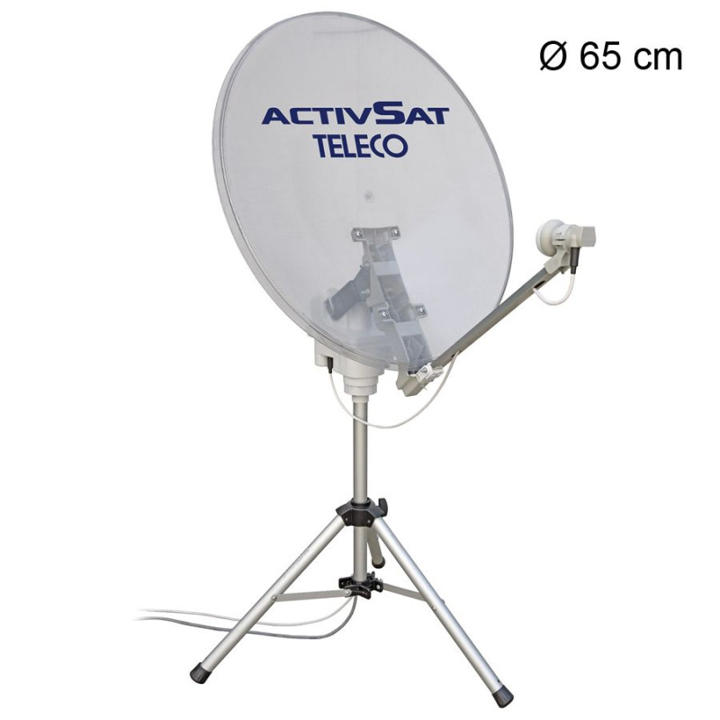 Teleco Activsat 65T Smart DiSEqC Transparant 65cm Twin