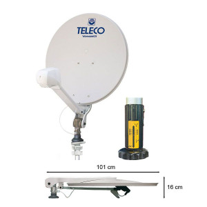 Teleco Voyager G3 SM 85cm, Short Mast