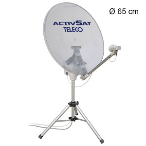 Teleco Activsat 65T Smart DiSEqC Transparant 65cm Twin