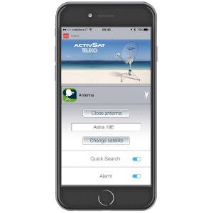 Teleco Activsat 65T Smart DiSEqC Transparant 65cm Twin