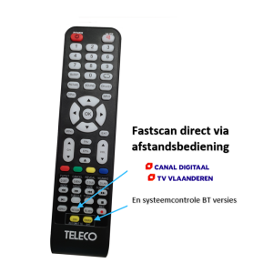 Teleco TEK 24D TV24",DVB-S2/T2,DVD,9-32V,HEVC,M7 Fastscan
