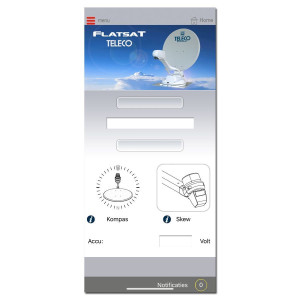 Teleco Flatsat Easy BT 70 SMART, Panel 16 SAT, Bluetooth