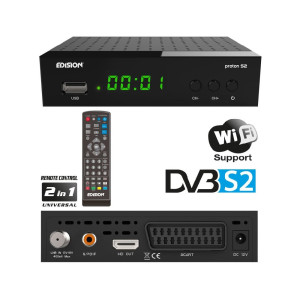 Edision Proton S2 plus LED DVB-S2 FTA