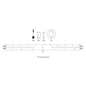 Teleco Voyager Digimatic SM 65cm + DSF90E HD BX, Short mast