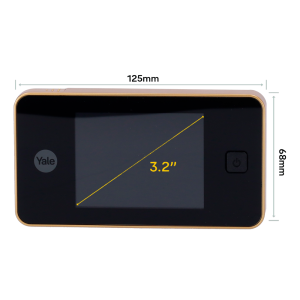 YALE-DOORVIEWER500-GOLD