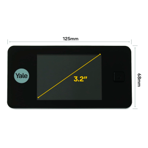 YALE-DOORVIEWER500-SILVER