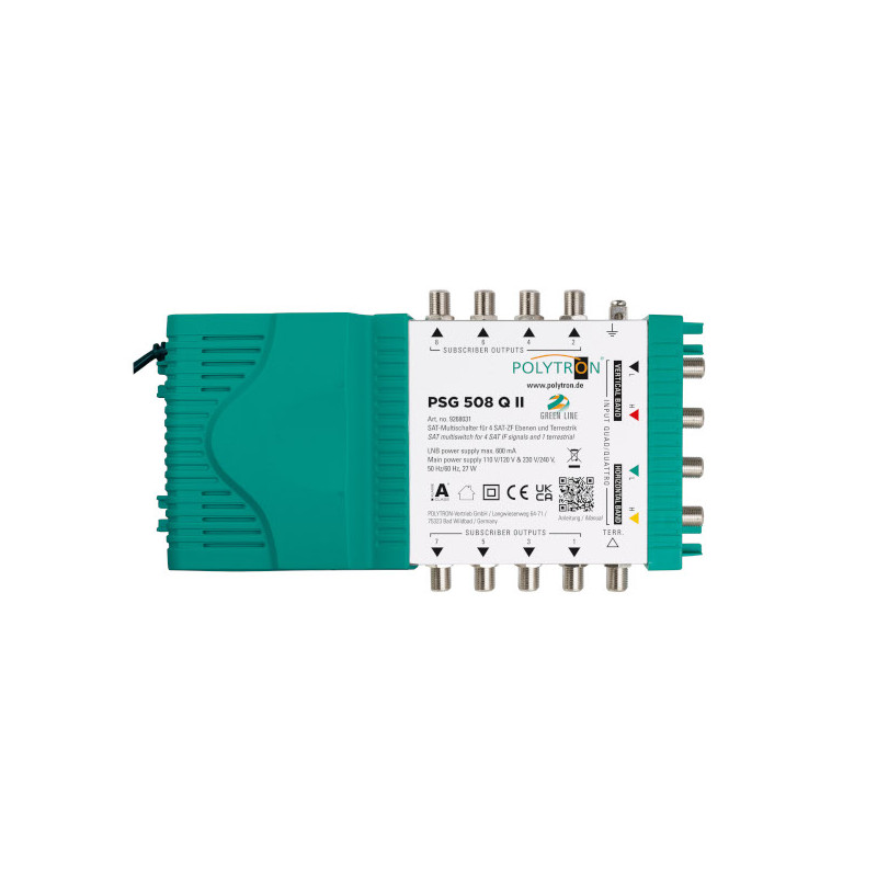 Polytron PSG 508 Q II Multiswitch 5 in 8 uit