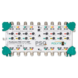 Polytron PSQ 1717 AMP Multiswitch lijnverst. 17in17uit opop