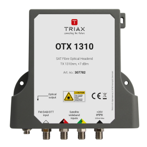 Triax OTx KIT 1310, OTx + WideBand H/V LNB