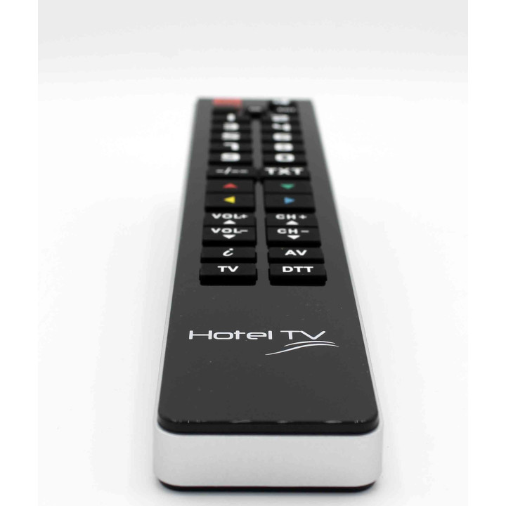 BCK Remote Control Hotel TV Black univ. progr.
