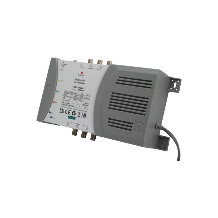 Triax TMS/CKR 5x8S Multiswitch 5 in 8 uit Quad/Quattro