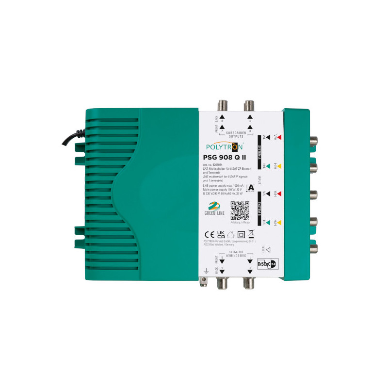 Polytron PSG 908 Q II Multiswitch 9 in 8 uit