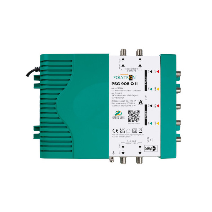 Polytron PSG 908 Q II Multiswitch 9 in 8 uit