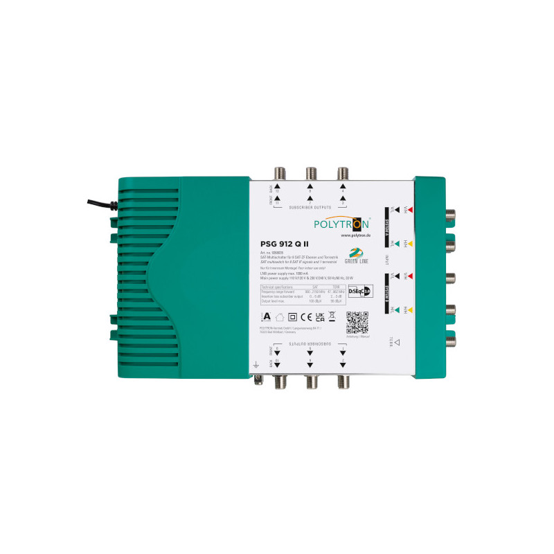 Polytron PSG 912 Q II Multiswitch 9 in 12 uit