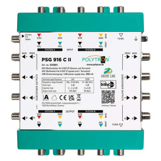Polytron PSG 916 C II Multiswitch cascade 9 in 16 uit