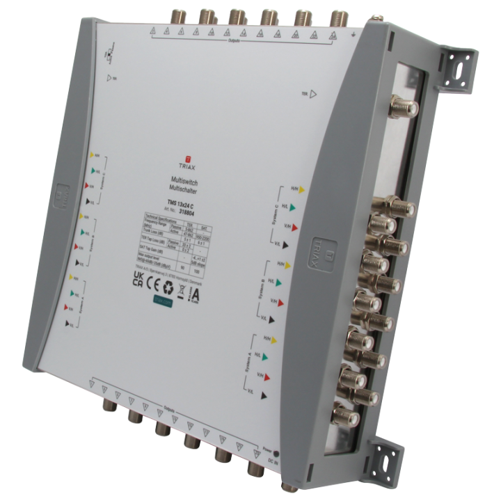 Triax TMS 13x24 Cascade Multiswitch 13 in 24 uit