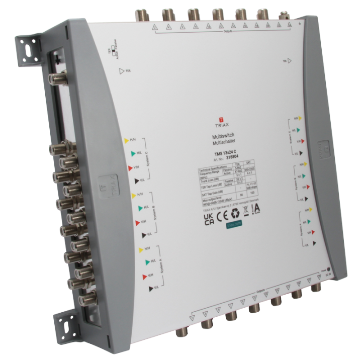 Triax TMS 13x24 Cascade Multiswitch 13 in 24 uit