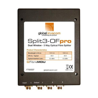 Global Invacom SPLIT 3OPro Optical Splitter 3-voudig