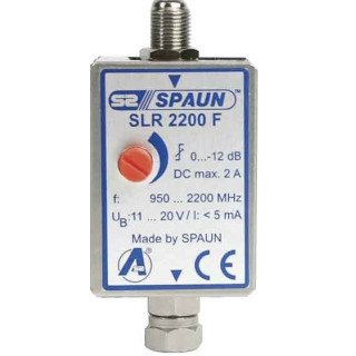 Spaun SLR-2200 Slope equalizer 950-2200 Mhz -1/-12dB opop