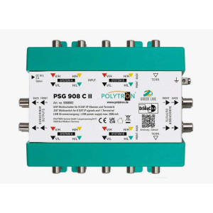 Polytron PSG 908 C II Multiswitch casacde 9 in 8 uit