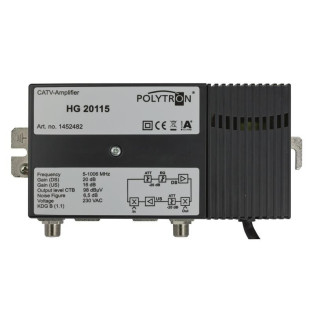 Polytron HG30115 1Ghz, 0-30dB, 4-65ARP25dB, Eq, 115dBµV