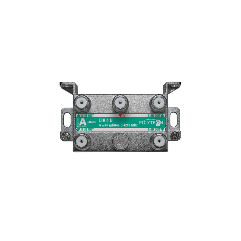 Polytron LIV4U F-splitter 4-voudig 5-1218 1.3 GHz DOCSIS 3.1