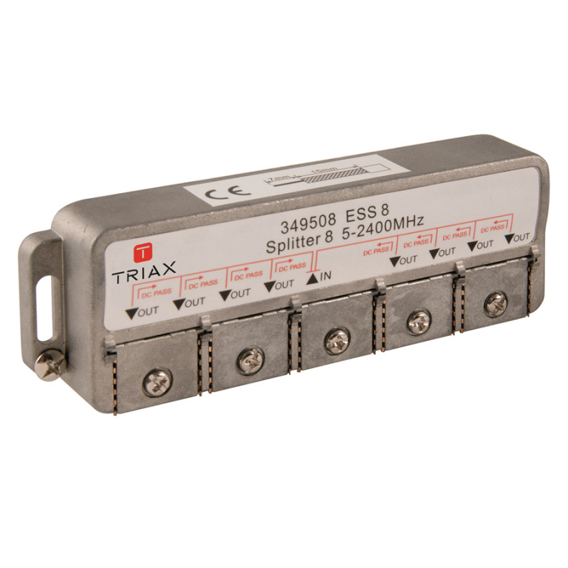 Triax ESS 8 splitter 8-voudig, 5-2400 E-TECH opop
