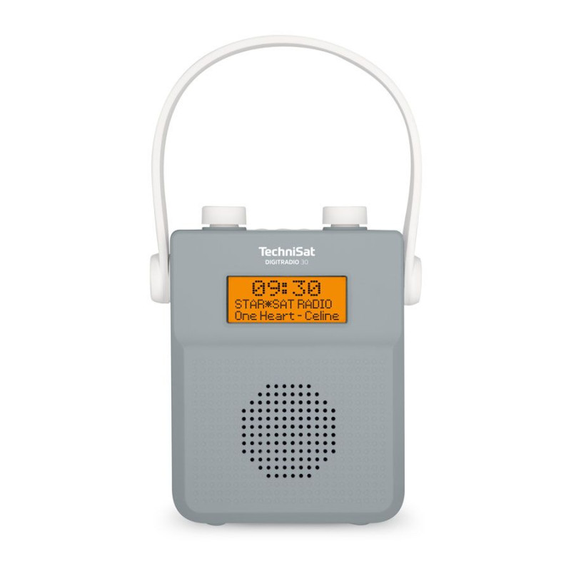 Technisat DigitRadio 30 douche/dab+, white / grey
