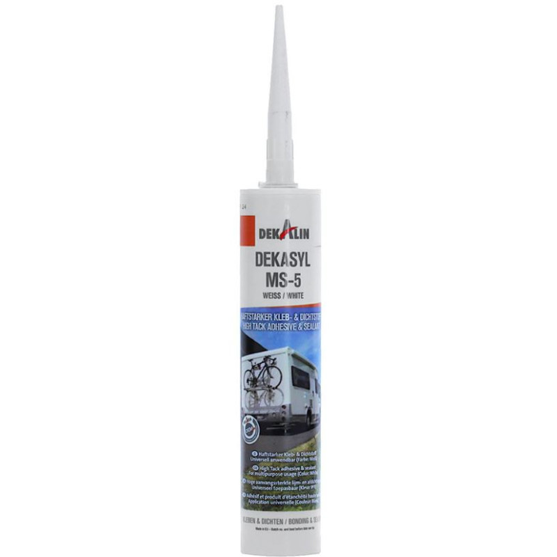 Dekasyl Lijm kit MS-5 wit 290 ml,Dekasyl Lijm kit MS-5 wit 290 ml