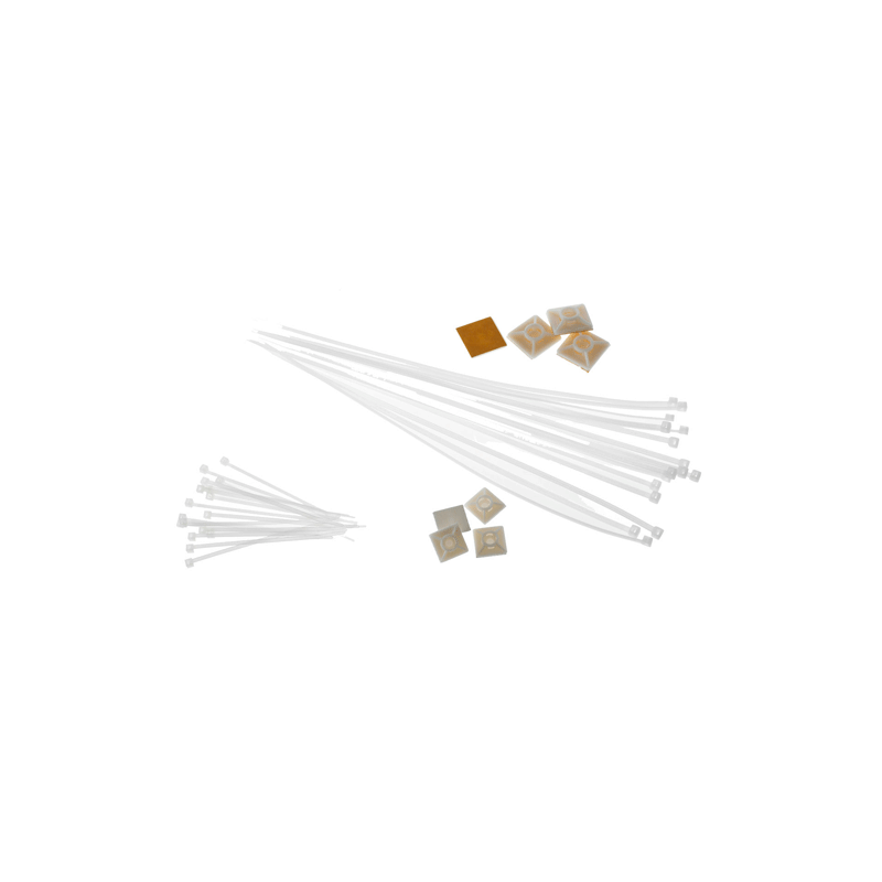 Geros 2.5x200 kabelbinder naturel 100 stuks