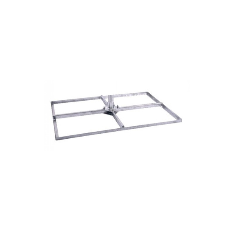 Losse voet Tegelvoet 40x60 volbad T009V