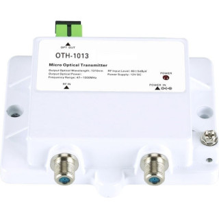 QM fiber OTH1013-3 Coax Optical Tx 3 mW 1310nm 47-1000 Mhz