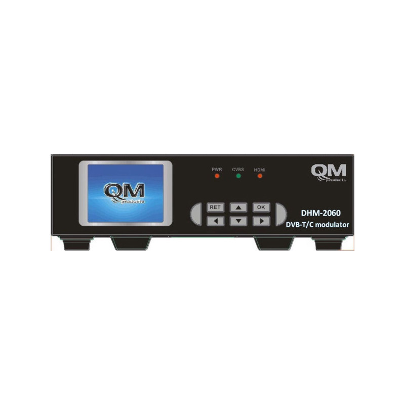 QM DHM-2060 HDMI/AV DVB-T/C home modulator