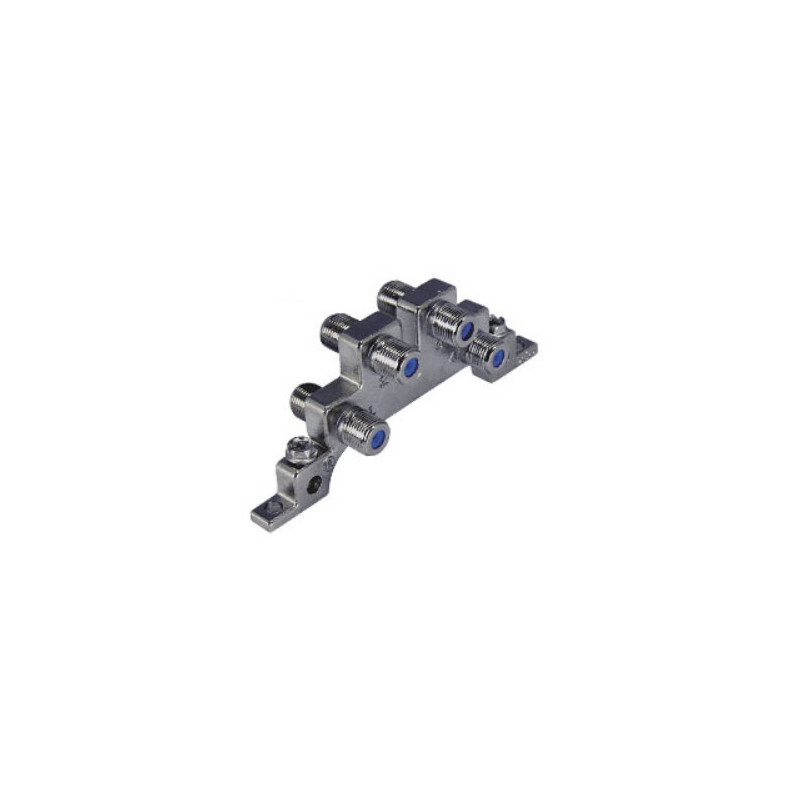 Polytron EB4 Earth connection block for 4 HF cables, F-conn.