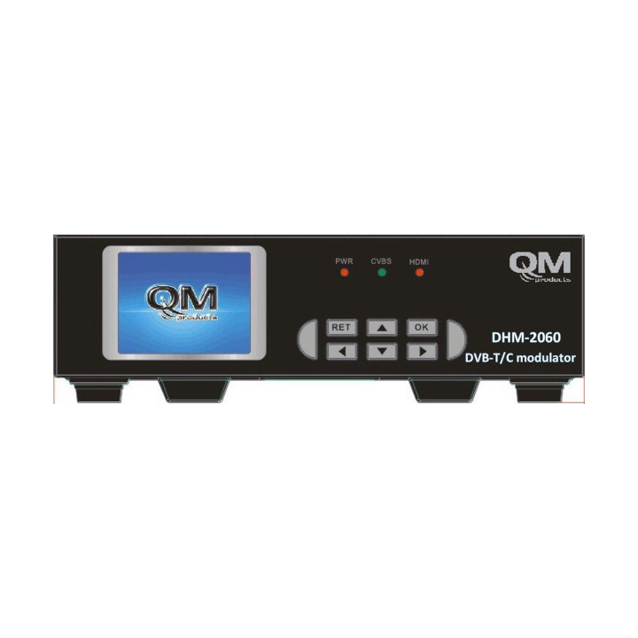 QM DHM-2060 HDMI/AV DVB-T/C home modulator