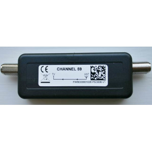 Maximum Filter UHF Kanaal 59 LTE Filter opop