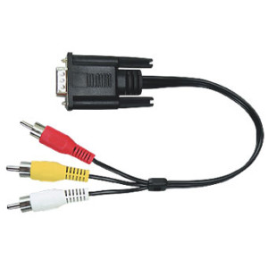 Polytron SPM-D3RCA 5mtr SUB-D  3xRCA tbv Twin mod