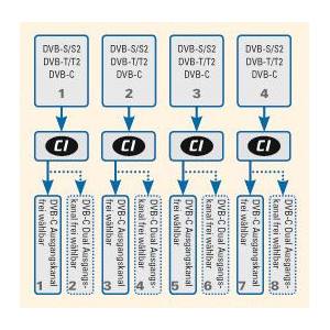 Polytron PCU4111 CI Compact Headend S2/T2/CDVB-C(T)