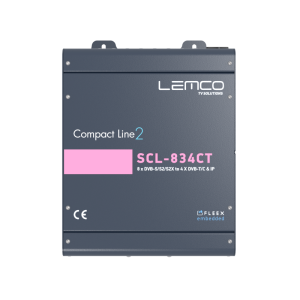 Lemco SCL-834CT 8 X DVB-S/S2/S2X  DVBT/C+IP