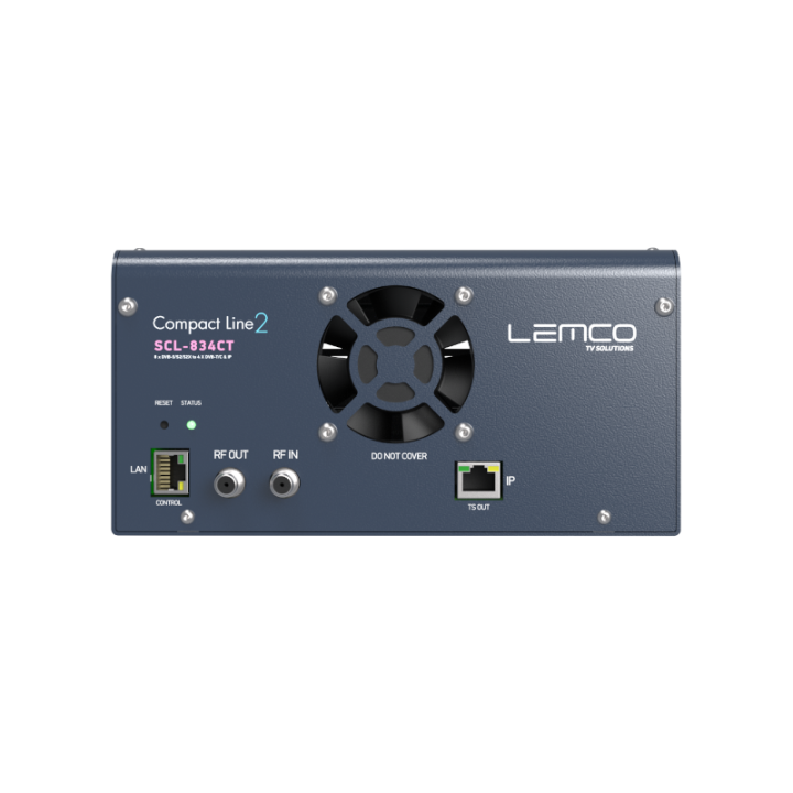 Lemco SCL-834CT 8 X DVB-S/S2/S2X DVBT/C+IP
