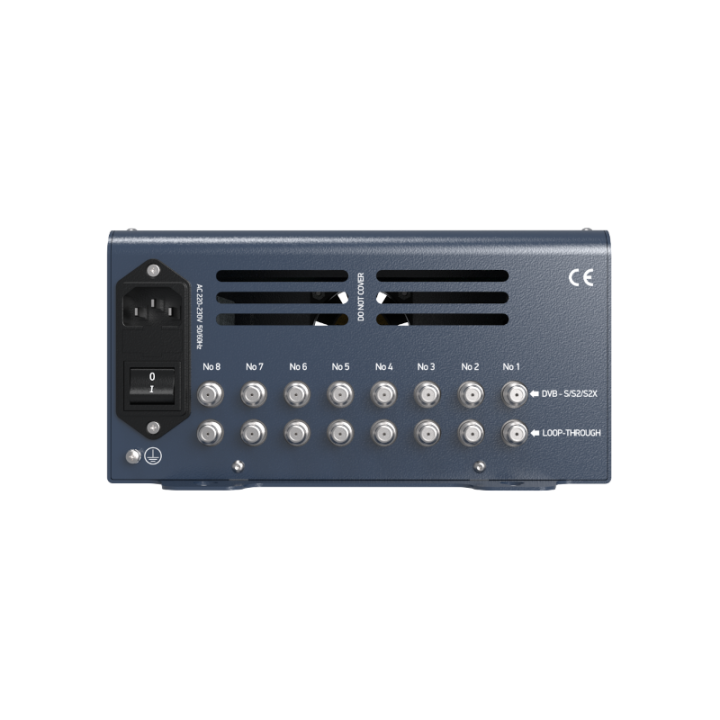 Lemco SCL-834CT 8 X DVB-S/S2/S2X DVBT/C+IP