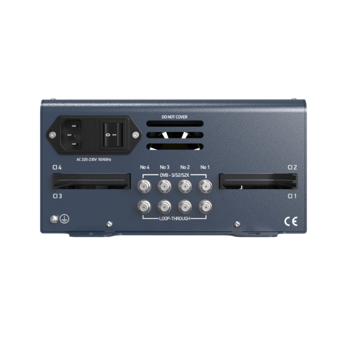 Lemco SCL-434CT+CI 4 X DVB-S/S2/S2X DVB/T/C-IP