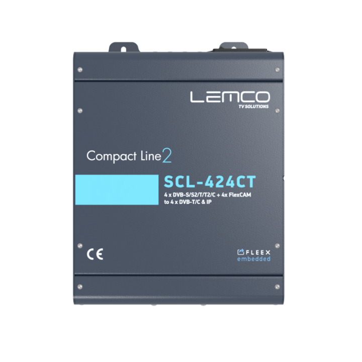 Lemco SCL-424CT+CI 4 X DVB-S/S2/T/T2/C DVB-T/C+IP