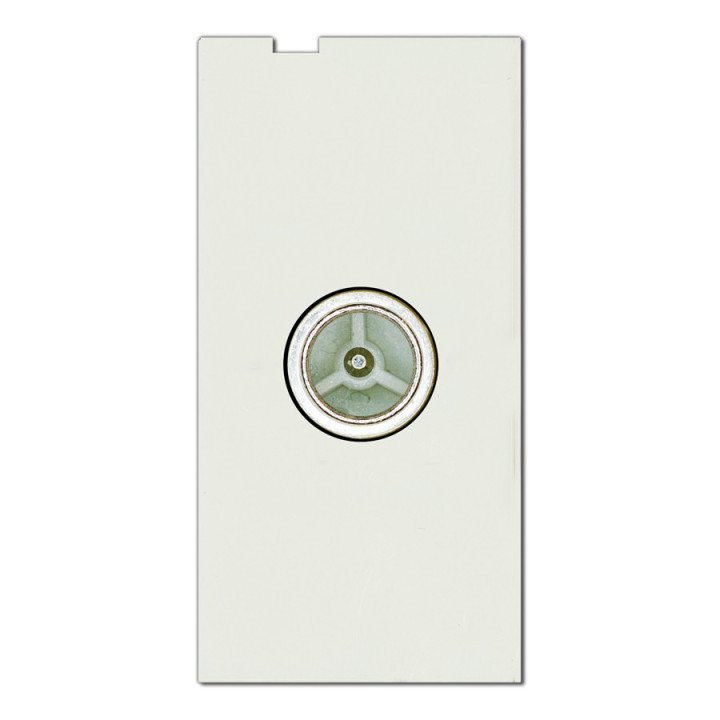 Technetix CL50-SGIM-PW IEC MALE Coax module pure white