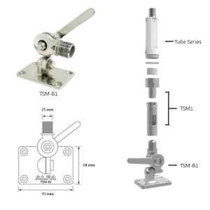 Alfa Network SET TSM/UC1+B1 RVS Marine Mount + Cable Adapt.