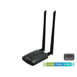 Alfa Network AWUS036AXML 1ax 2x2AX3000 WLAN USB Adapt./BT5.2