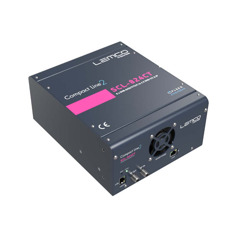 Lemco SCL-824CT 8 X DVB-S/S2/T/T2/CDVB/T/C+IP